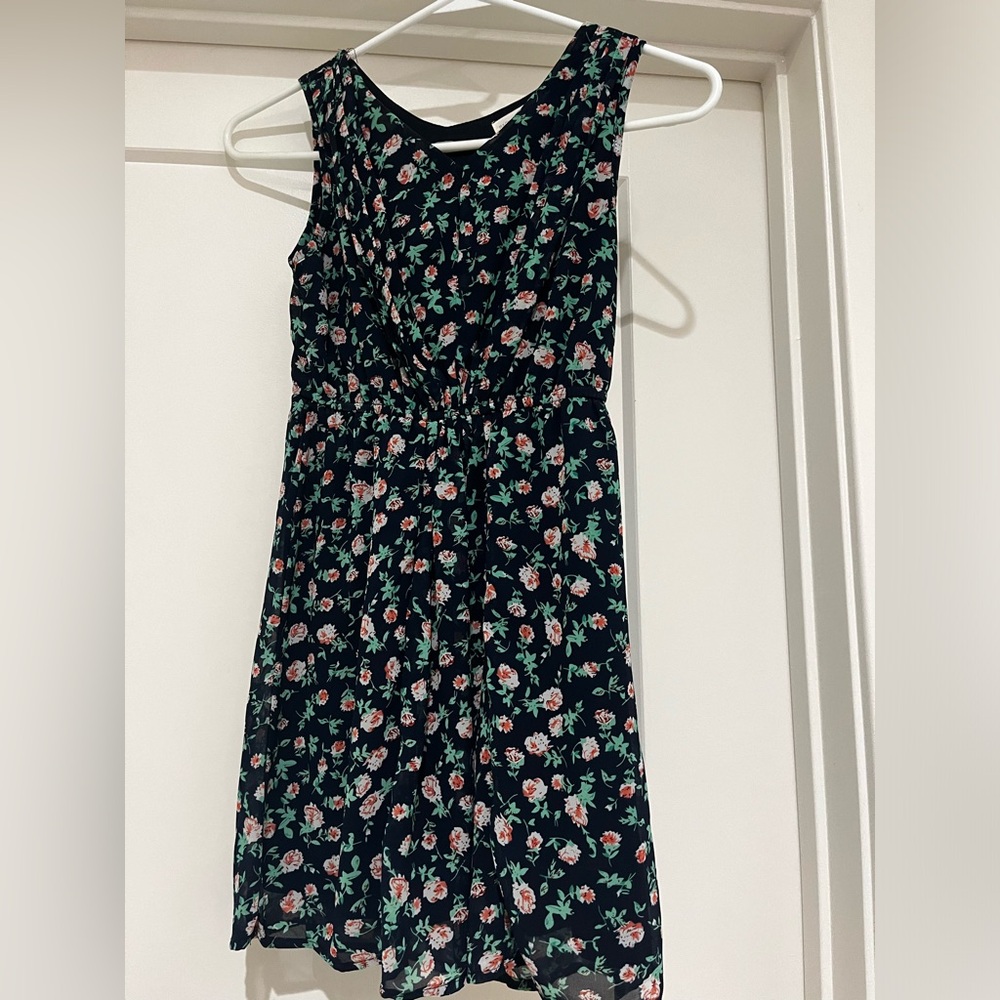 Girls Rachael & Chloe Floral Print Dress Size 10 - Like New